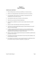 Government and not for profit accounting concepts and practices 6th edition granof test bank 