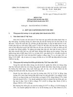 Noi dung 1. Bao cao ket qua kinh doanh 2012 va ke hoach 2013 (final 23.4.2013) theo PVN