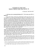 DSpace at VNU: Hiệp định phân định Vịnh Bắc Bộ và những vấn đề đặt ra cho Việt Nam khi tham gia hợp tác Vịnh Bắc Bộ mở rộng