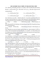 Bai tap dien xoay chieu co tham so thay doi