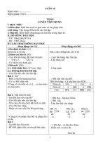 Giáo án lớp 3 trường TH bình khê II   TUAN 16 