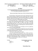 Tờ trình xin chuyển đổi hình thức góp vốn