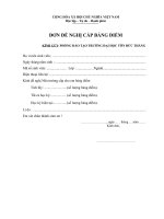 CÁC VĂN BẢN LIÊN QUAN ĐẾN QUY TRÌNH HỌC VỤ SINH VIÊN - ...::: Khoa Kế Toán - ĐH Tôn Đức Thắng :::... cap bang diem