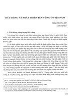 DSpace at VNU: Tiêu dùng và phát triển bền vững ở Việt Nam