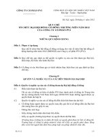 Quy che to chuc DHDCD nam 2012