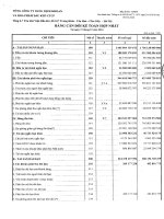 Báo cáo Tài chính hợp nhất quý IV năm 2016