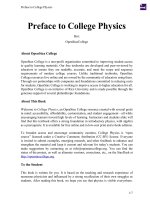 Preface to College Physics