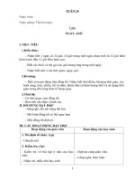 Giáo án lớp 2 trường TH bình khê II   tuan 16 