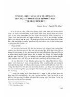 DSpace at VNU: Tính đa chức năng của trường lũy qua một nhóm di tích khảo cổ học tại đèo chim hút