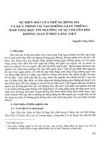 DSpace at VNU: Sự biến mất của những bóng ma và quá trình tái tạo không gian thiêng : Sinh thái học tín ngưỡng về sự chuyển đổi không gian ở một làng Việt