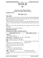 Giáo án lớp 4  giao an tuan 35 