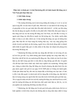 Phân tích và đánh giá  cơ hội marketing đối với kinh doanh bất động sản ở việt nam giai đoạn hiện nay 