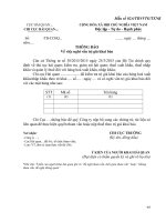 Mẫu số 02A.TBNVTG.TXNK - Mẫu thông báo về việc nghi vấn trị giá 2.3.2015