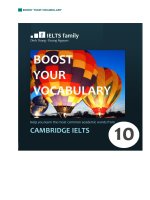 Boost your vocabulary cambridge ielts 10