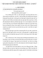 SKKN MỘT SỐ BIỆN PHÁP PHÁT TRIỂN NGÔN NGỮ CHO TRẺ 24 – 36 THÁNG