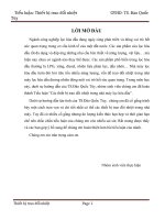 Các thiết bị trao đổi nhiệt trong nhà máy lọc hóa dầu