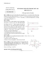 de thi hsg tinh ha nam vat ly 11 72624