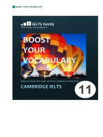 Boost your vocabulary cambridge ielts 11 