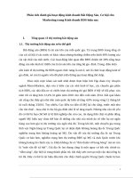 Phân tích đánh giá hoạt động kinh doanh bất động sản  cơ hội cho marketing trong kinh doanh BDS hiện nay 