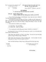 6. Tờ trình phê duyệt miễn nhiệm thành viên HĐQT