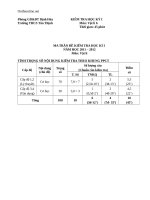 de kiem tra hki vat ly 6 thcs tan thinh co dap an 67250