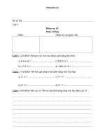 de kiem tra 15 phut so hoc lop 6 26691