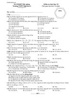 de kiem tra 45 phut hoa hoc 10 cuc hay 2591