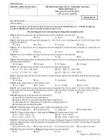 de thi hkii hoa hoc 12 thpt tran hung dao 8443