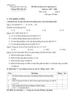 de khao sat chat luong giua hki toan khoi 6 8136