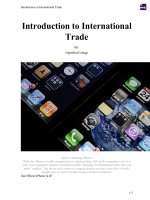 Introduction to International Trade