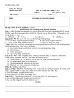 de kiem tra 1 tiet vat ly 8 tiet 28 83785