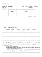 de kiem tra 15 phut hoa hoc 11 ki 1 69482