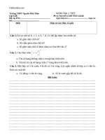 de kiem tra 1 tiet dai so va giai tich dai so va giai tich 11 56657