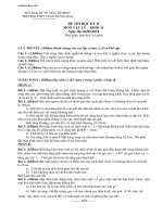 de thi hkii vat ly 11 thpt tran hung dao 68440