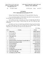 3. To trinh thong qua Bao cao duoc kiem toan nam 2016