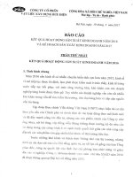bao cao kết quả sxkd