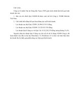 CV giai trinh Quy II