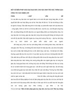 MỘT số BIỆN PHÁP GIÁO dục đạo đức CHO học SINH TIỂU học THÔNG QUA CÔNG tác CHỦ NHIỆM lớp 