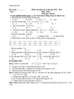 de khao sat giua hkii toan 7 16123