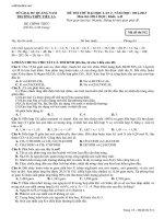 de thi thu lan 2 mon hoa hoc khoi 12 92465