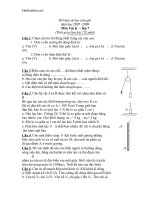 de thi khao sat hsg vat ly 7 co dap an 72265
