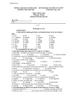 ma tran de thi het hkii tieng anh 7 66885