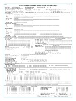 1. To khai hang hoa NK (Thong bao ket qua phan luong)