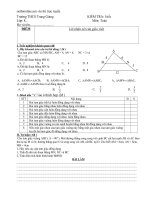 de kiem tra 1 tiet hinh hoc lop 8 thcs trung giang 82339