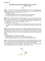 de thi khao sat mon vat ly 10 14011