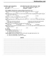 de kiem tra 1 tiet dai so va giai tich 11 thpt dacrong 48376