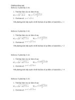 4 de kiem tra 15 phut dao ham lop 10 2481