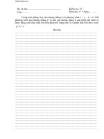 de kiem tra 15 phut hinh hoc 11 ki 2 7693