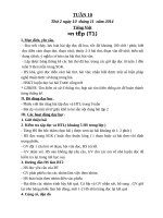 Tuần 10  ôn tập giữa học kì i 