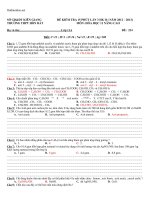 de kiem tra 45 phut lan 2 hoa hoc 11 nang cao 27996